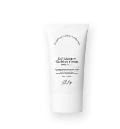 소프트모이스쳐 무기자차 수분선크림 60ml SPF50+ PA++++